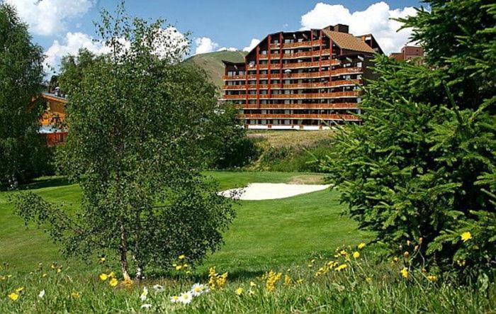 Residence Les Melezes Alpe d'Huez Exterior foto