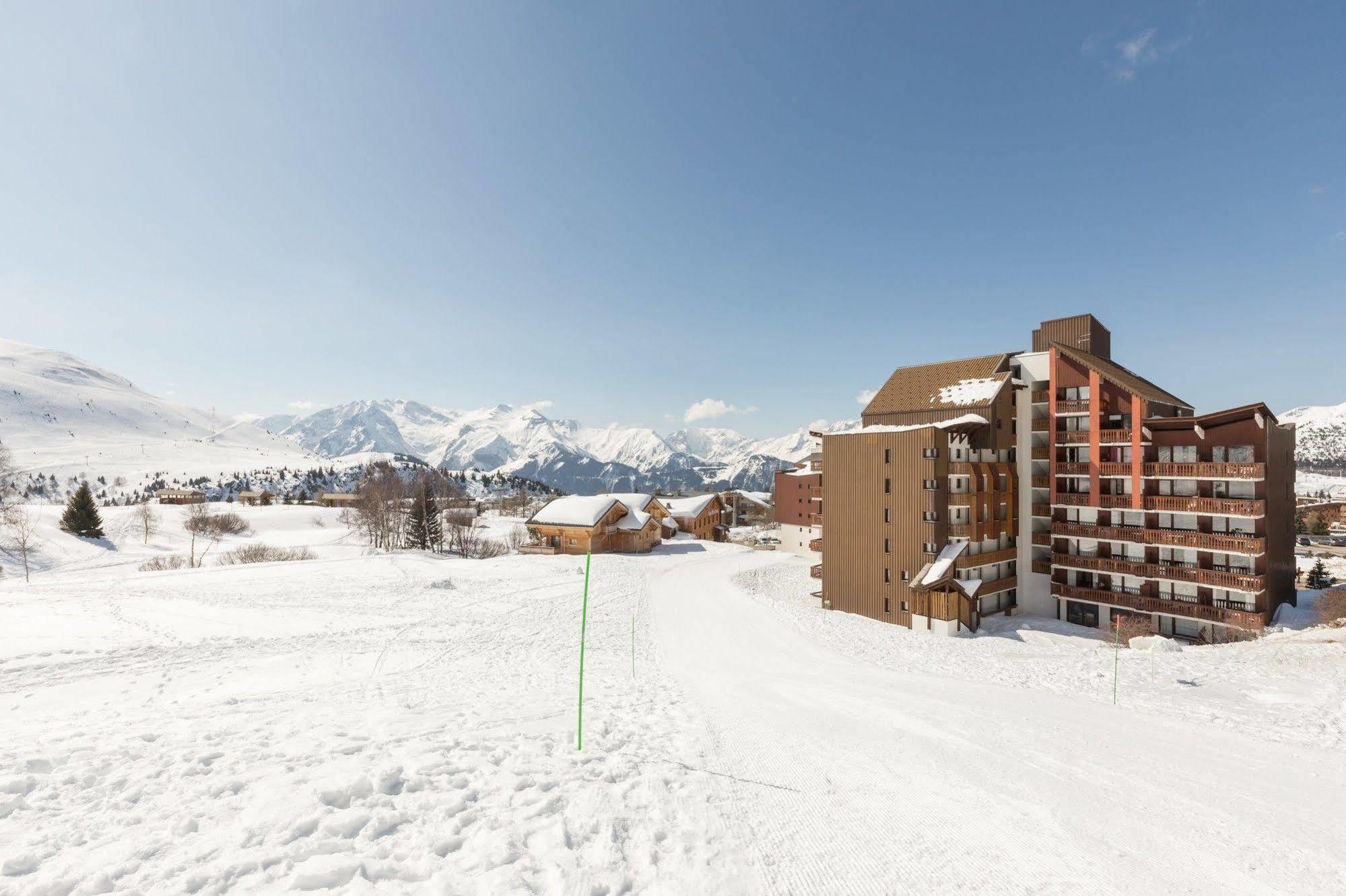 Residence Les Melezes Alpe d'Huez Exterior foto